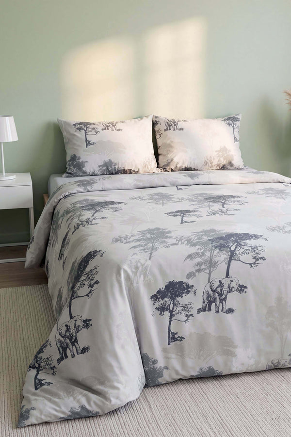 Simple Elegance Ranforce Çift Kişilik Nevresim Takımı 4 Parça