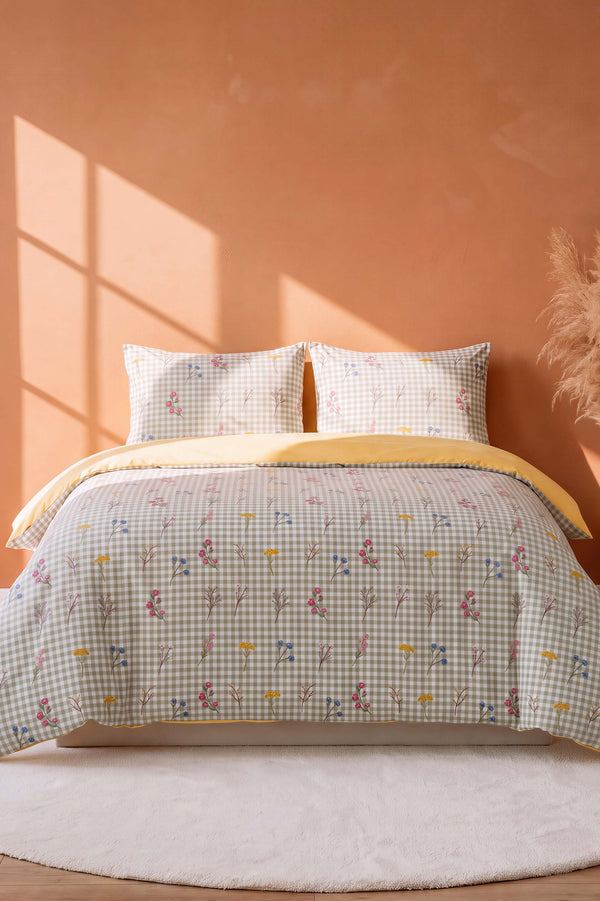 Sahra Double Summer Duvet Cover Set Cotton
