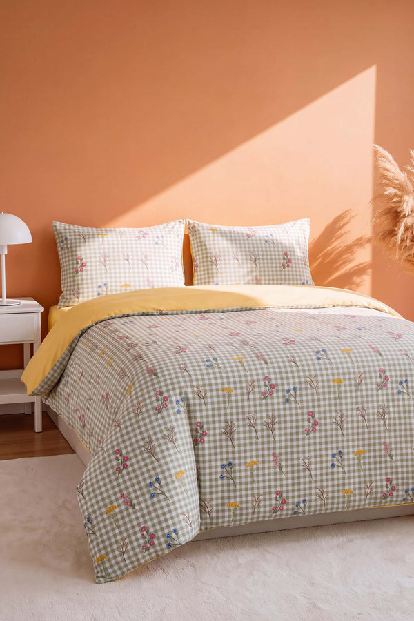 Sahra Double Summer Duvet Cover Set Cotton