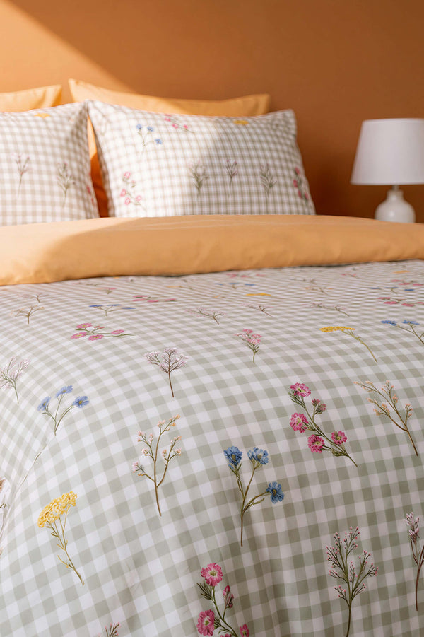 Sahra Double Summer Duvet Cover Set Cotton