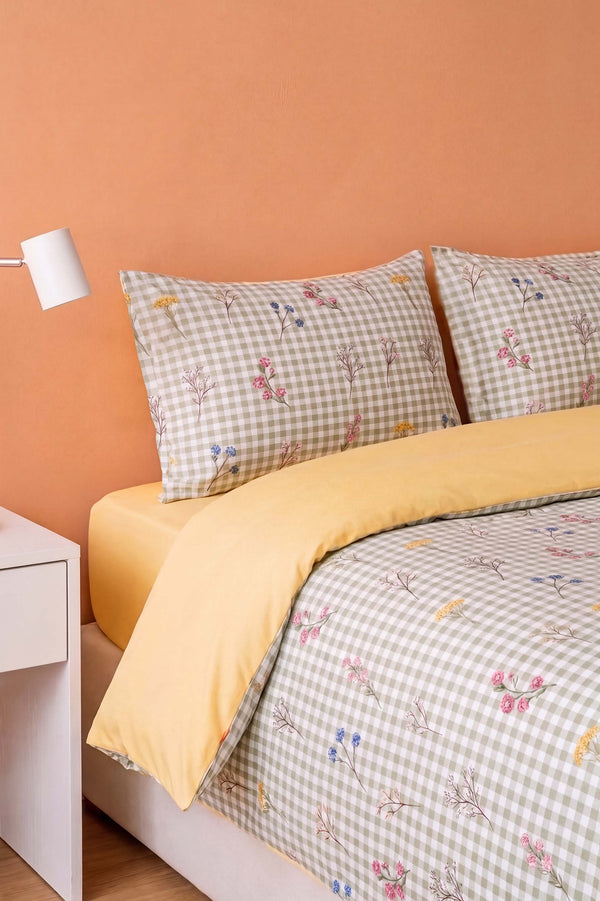 Sahra Double Summer Duvet Cover Set Cotton