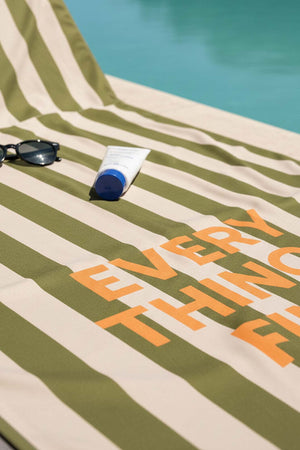 Every Things Fine Striped Beach Towel 70x150 cm