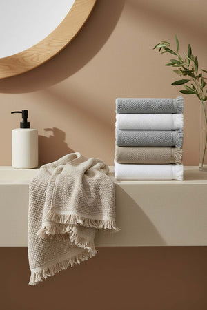 Jelena 6-Piece 100% Cotton Towel Set 50×90 cm