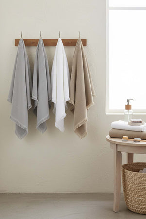 Jelena 6-Piece 100% Cotton Towel Set 50×90 cm