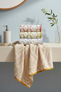Karya 4-Piece %100 Cotton Towel Set 50x80 cm