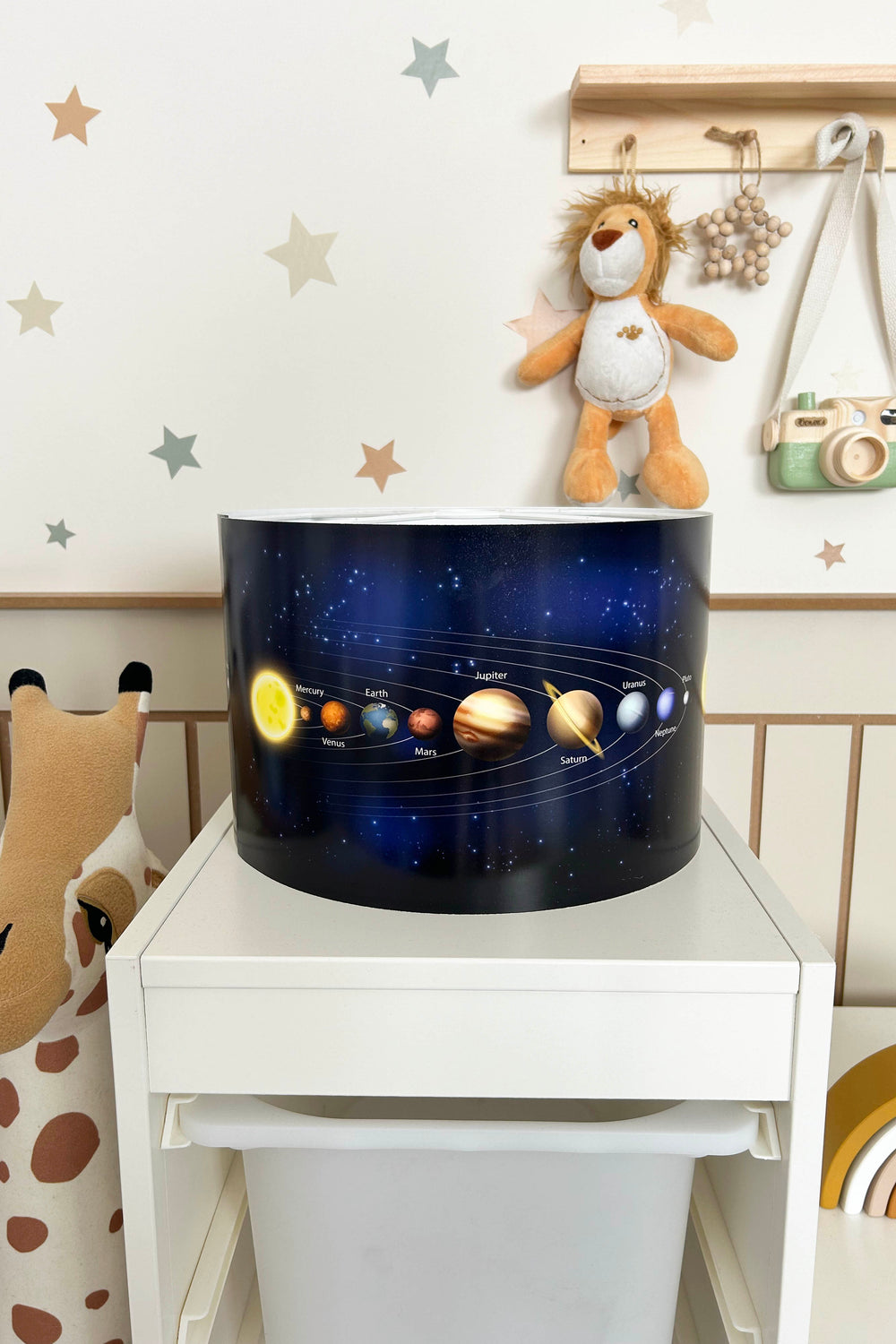 Spiderman Themed Children's Room Pendant Lamp - 30cm Decorative Hanging Light with Adjustable Cable - Non-Toxic Water-Based Print