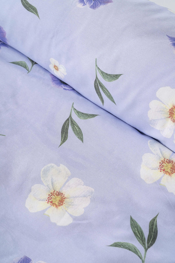 Wild Flowers Single Duvet Cover Set – Cotton