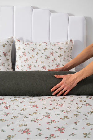 Lina Single Cotton Duvet Cover Set