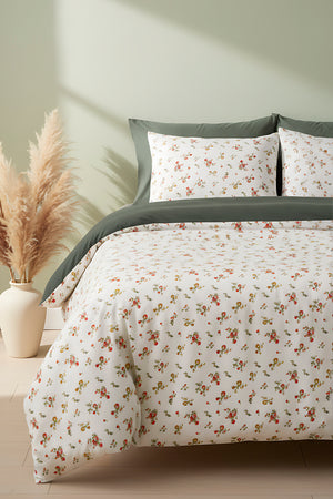 Lina Single Cotton Duvet Cover Set