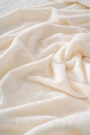 Allen Jacquard Raschel Scandinavian Single Punch Bedspread