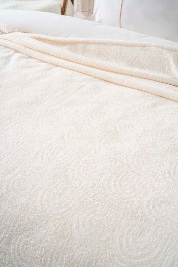 Viona Jacquard Raschel Rainbow Scandinavian Single Punch Bedspread