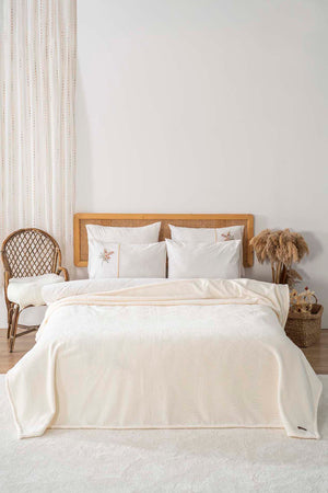 Viona Jacquard Raschel Rainbow Scandinavian Single Punch Bedspread