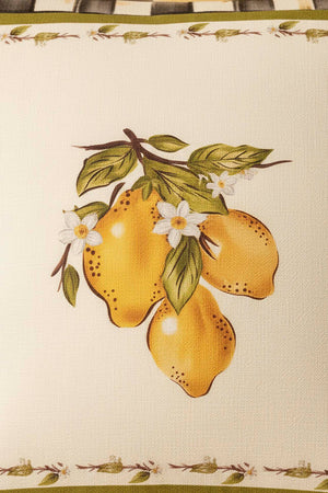 Linda Lemon Pattern Cushion Cover 45x45 cm