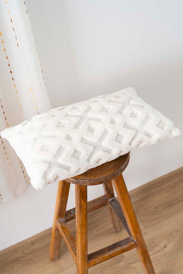 Clara Rectangular Punch Decorative Cushion Cover