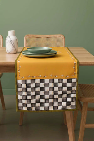 Linda Lemon Pattern Runner 45x150 cm