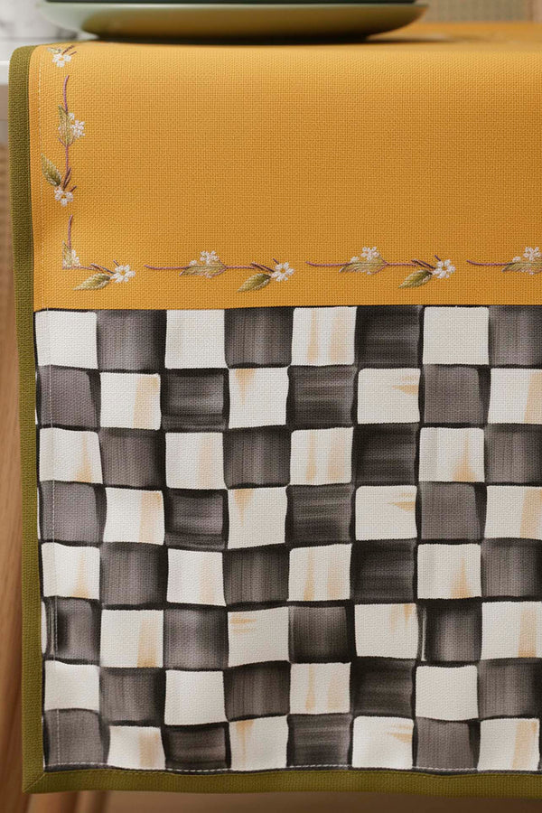 Linda Lemon Pattern Runner 45x150 cm