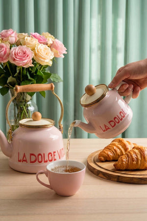 Dolce Vita Enamel Teapot Set