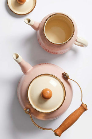 Dolce Vita Enamel Teapot Set