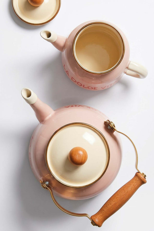Dolce Vita Enamel Teapot Set
