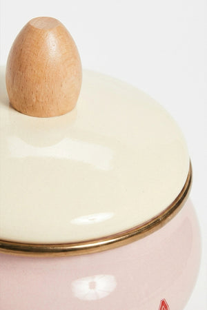 Ciao Bella Pedestal Enamel Sugar Bowl