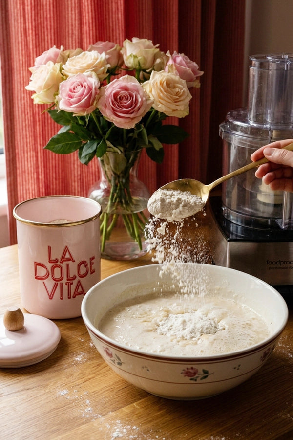 Dolce Vita Large Enamel Storage Jar