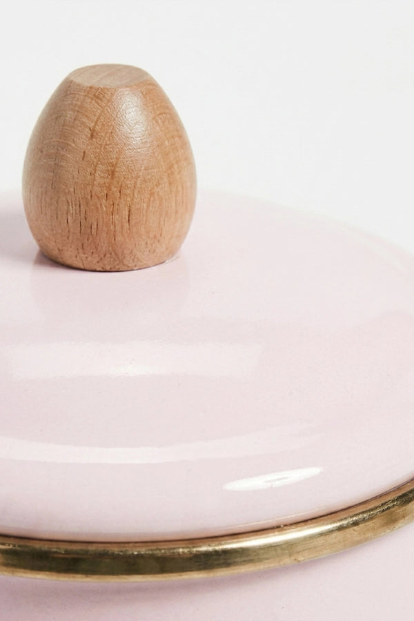 Dolce Vita Large Enamel Storage Jar