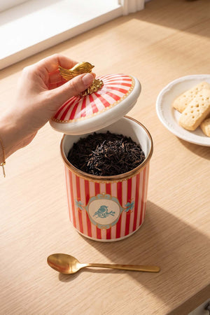 Bellisima Large Enamel Storage Jar