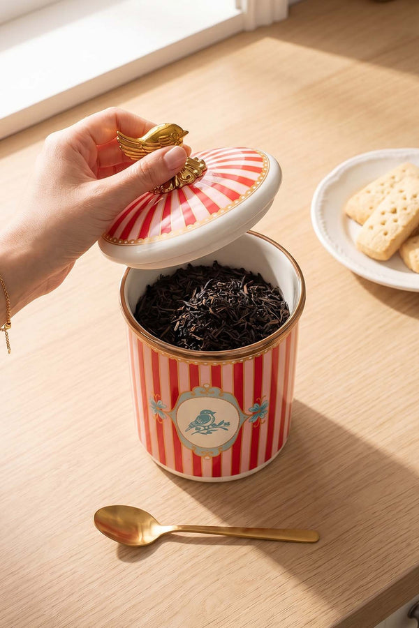 Bellisima Large Enamel Storage Jar