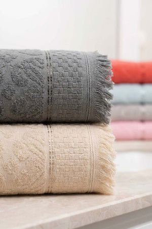Agora 12-Piece 100% Cotton Towel Set 50x80 cm