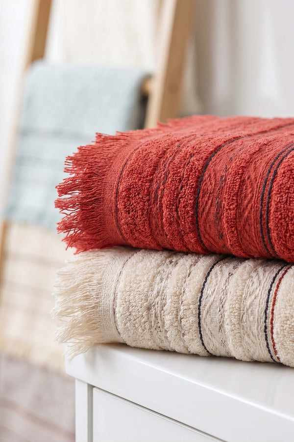Misya 6-Piece 100% Cotton Towel Set 50x80 cm