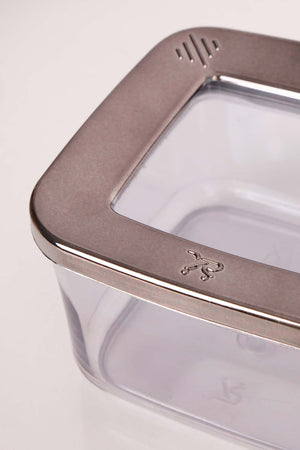 Anthracite Vacuum-Sealed Airtight 3-Piece Storage Container Set – 500 Ml