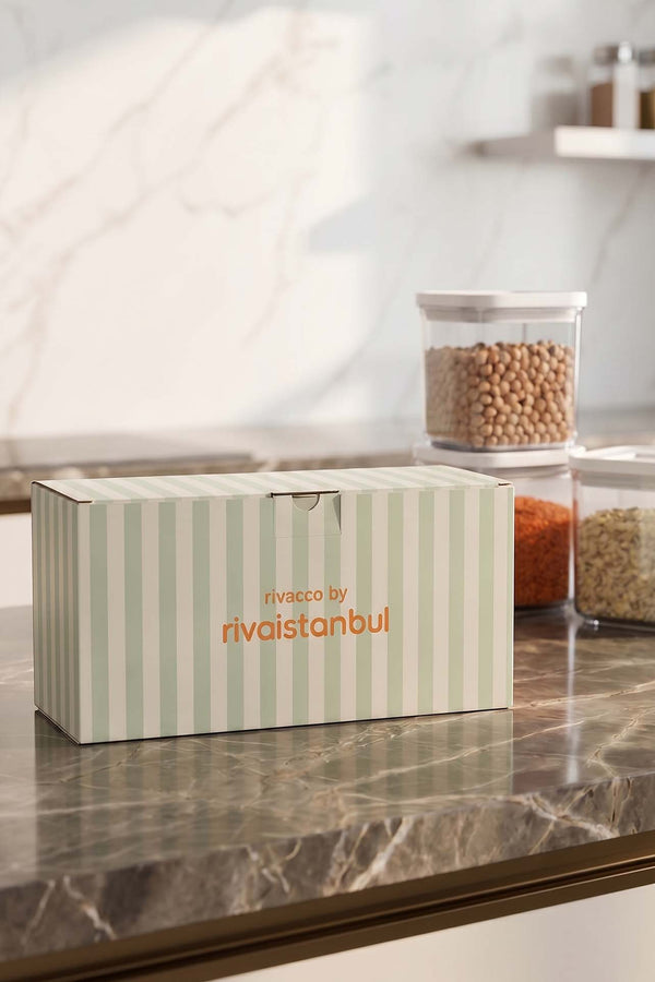 White Vacuum Airtight 3-Piece Food Storage Container Set – 700 Ml