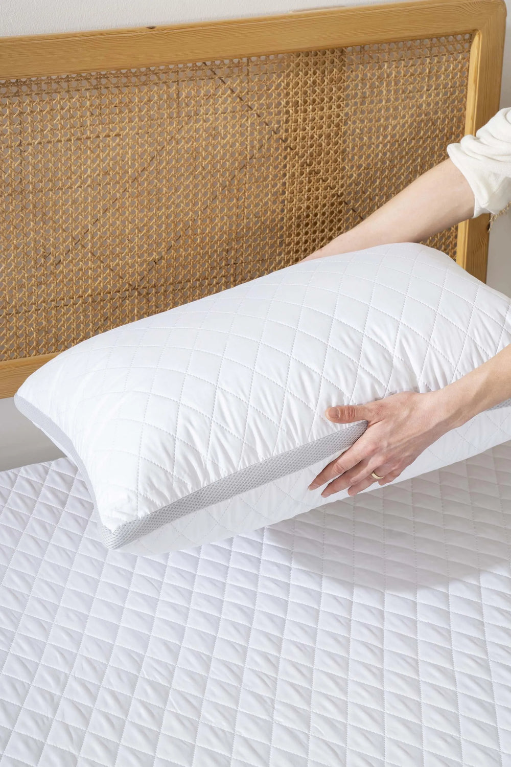 Luma Quilted Cooling Pillow