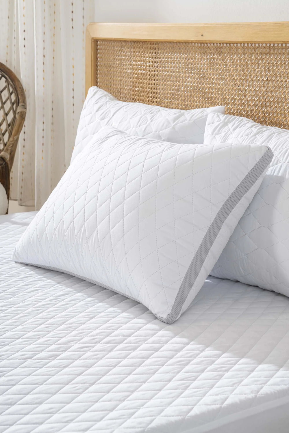 Luma Quilted Cooling Pillow