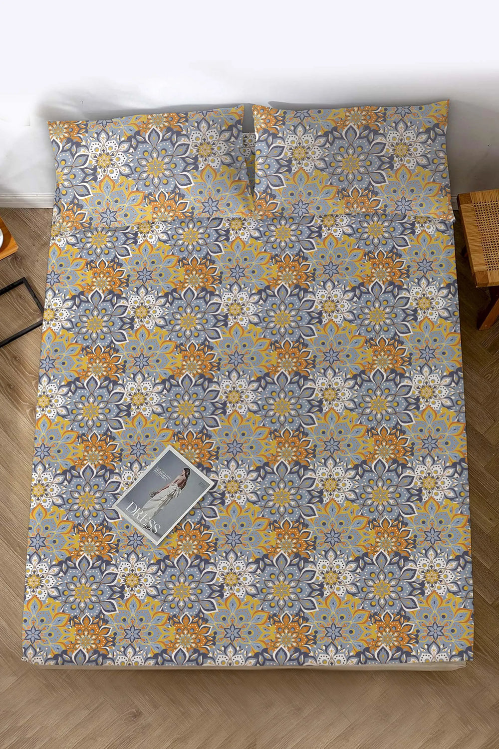 Mandala Double Cotton Sheet