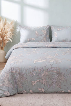 Mint Liora Ranforce Double Duvet Cover Set 4-Piece
