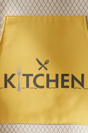 Safran Luxe Liquid-Resistant Kitchen Apron