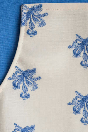 Elysian Blue Liquid-Resistant Kitchen Apron