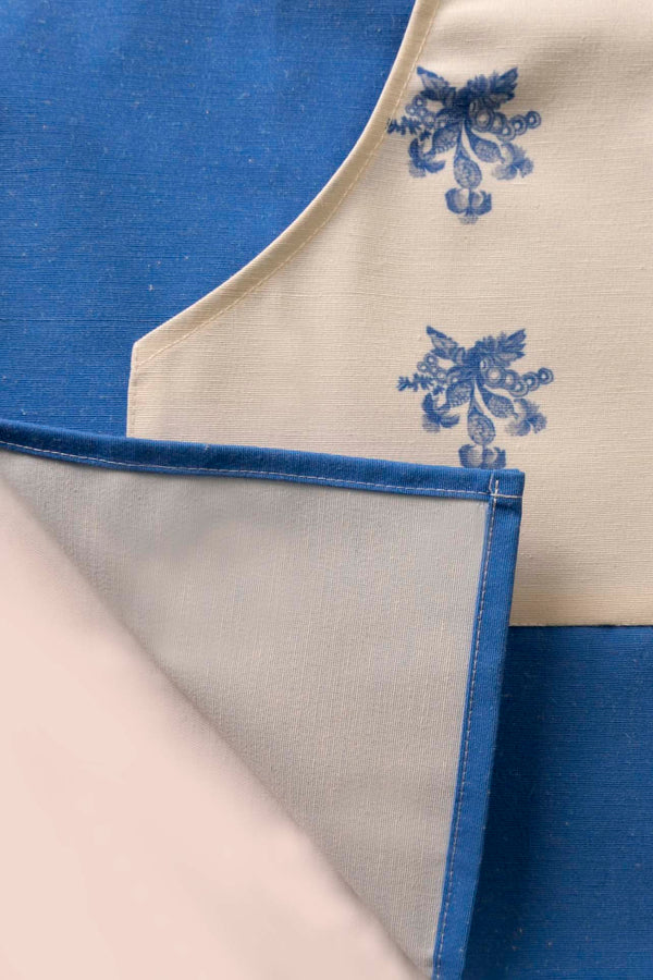 Elysian Blue Liquid-Resistant Kitchen Apron