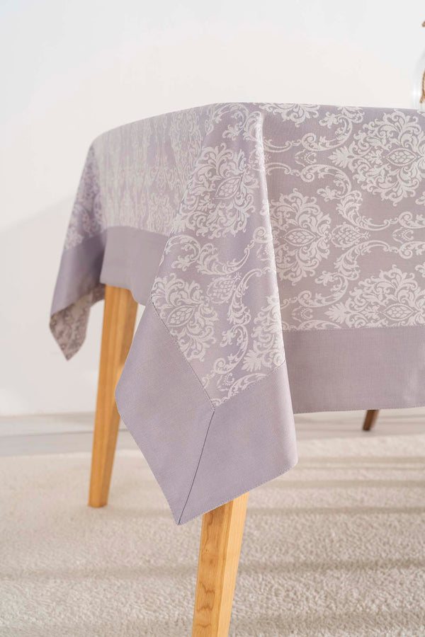 Damascus Grey Tablecloth 160x220 cm
