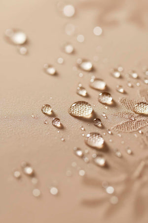 Jumbo Cappuccino Jacquard Tablecloth – Liquid Repellent, Stain Resistant, 100% Polyester, 160x220 cm