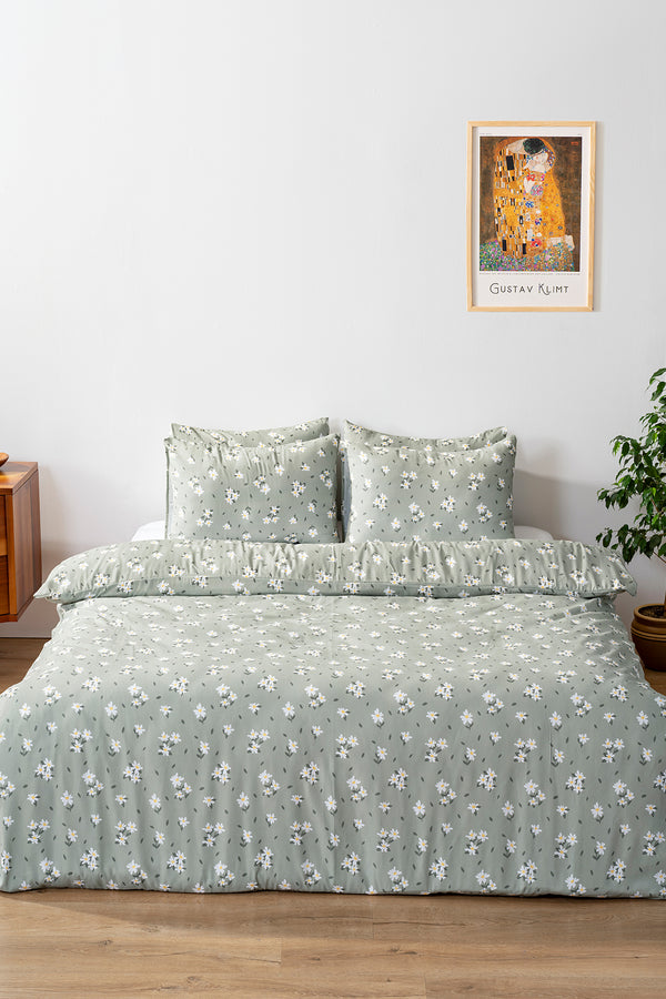 Daisy Dream Outlet Double Duvet Cover Set – Cotton
