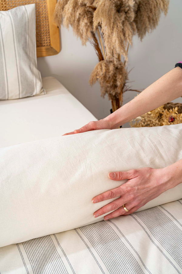 Nenas Anthracite Double Bed Duvet Cover Set 4 Pieces 100% Cotton