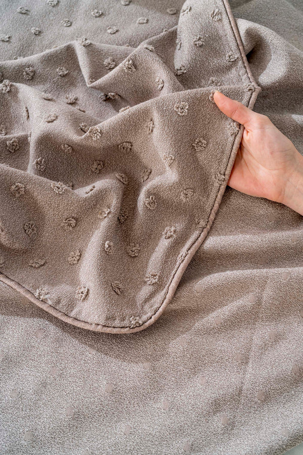 Talya Vizon Punch Embroidered Double Bedspread Set 4 Pieces Sleep & Dowry Set