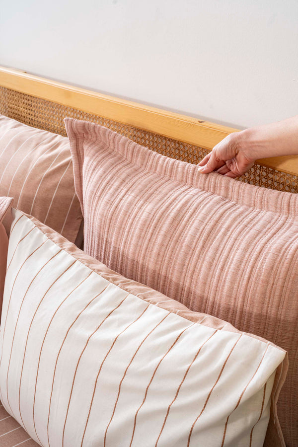 Effect Pudra Double Bedspread with Duvet Cover - 8 Piece Bridal Set