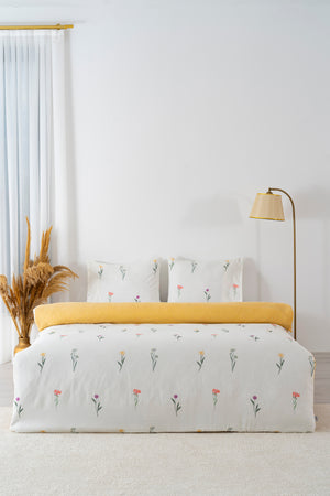 Bella Single Duvet Cover Set Cotton