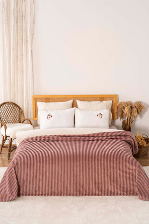 Rose Gloria Wellsoft Single Blanket