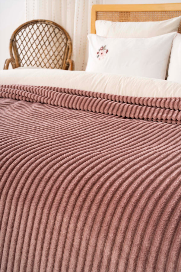 Rose Gloria Wellsoft Single Blanket