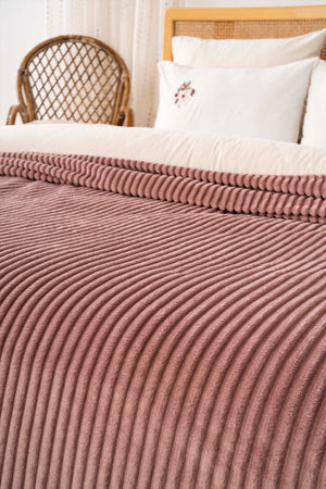 Rose Gloria Wellsoft Double Blanket