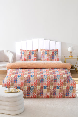 Ethra Double Duvet Cover Set Cotton